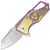 Framelock Ti Purple/Gold