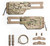 Spiritus Systems Reactive MOLLE Tubes Cummerbund for LV-119 Plate Carrier