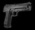 Chiappa ALFA GENII 1.50 CO2 PISTOL 4.52″ BLK Full Power 7 Rd 50. cal
