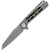 Framelock Ti/CF Yellow