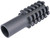 Raptor TWI Picatinny Railed Flash Hider for SR2M Gas Blowback Airsoft Sub Machinegun