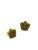 British/Canadian Army Yellow Backing Officer Sewn On Crown Pips