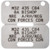 Engraved Canadian Armed Forces Dog Tags