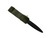 Canadian Armed Forces C7 Bayonet Scabbard W/Frog - Dated 1986