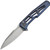 Dressytak Button Lock Blue