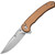 Ingot Button Lock Brown