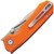 Rhino Button Lock Orange