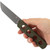 Foosa Fixed Blade Olive G10