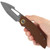 Link Linerlock Brown G10