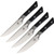 Steak Knife Set Black ETBK