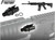 Short Outer Barrel Base for Tokyo Marui EVOLT M4A1 Airsoft AEG