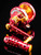 Jigging Master Power Spell Fishing Reel (Color: Red-Gold)