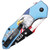 Linerlock A/O 250th Blue