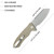 Creon Button Lock Tan