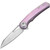 D4281 Button Lock Ti Pink