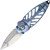 Mini Cicada Flipper Lock Blue
