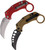 Reate Knives EXO-K Button Lock Red SW