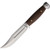 Fixed Blade Brown Micarta R737