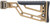 EMG Skeletonized Ambidextrous Folding Stock w/ Adjustable Cheek Riser for Picatinny Rail Mounts
