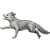 Running Fox Pin