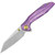 Nova Framelock Ti Purple