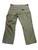U.S. Armed Forces Wind Resistant OG-107 Cotton Poplin Class 1 Pants - Large Short - Dated 1969