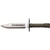 8 In Special Ops M-9 Bayonet Special Force Knife/green Polymer Scabbard