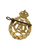 WW2 Canadian Army Dental Corps King's Crown Cap Badge