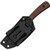 Carveth Fixed Blade Wood