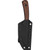 Carveth Fixed Blade Wood