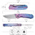 Rhino Button Lock Ti Blue
