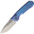 Rhino Button Lock Ti Blue NTB3