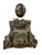 French Armed Forces CCE S3 Armor Vest W/ 2 Famas Mag Pouche & Training Helmet