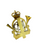 Royal Canadian Postal Corps Slider Cap Badge