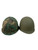 Canadian Armed Forces M1 Steel Helmet w/Woodland Cover