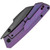 Kansept Knives Contra Framelock Purple