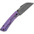 Kansept Knives Contra Framelock Purple