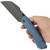 Kansept Knives Contra Framelock Blue Ti