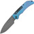 Hazard Bali Lock Blue Crystal