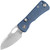 Andromeda Button Linerlock Blu