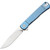 Framelock Ti Blue 9VBL