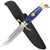 Fixed Blade Blue 09BL