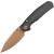 Hornet Pro Button Linerlock Bk