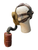 WW2 Canadian Army General Service Respirator MK-IV W/ Mask Carrier