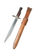 WW1Canadian Cut Down Ross Rifle Bayonet & Scabbard - Dated 1915