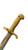 U.S. Civil War Model 1863 Zouave Brass Hilted Bayonet W/ Scabbard