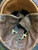 WW2 Canadian Army Provost/MP Dispatch Rider Helmet - Size 7 1/4