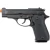 Bruni Model 84 Mod.II Semi-Automatic Front Firing Blank Pistol Black 9mm PAK