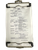Pilot's Kneeboard Clipboard