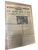 WW2 RCAF WINGS ABROAD News Paper Front Page - January 4th 1945